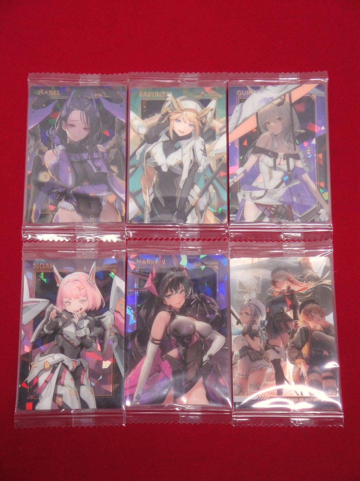 勝利の女神：NIKKE ウエハース 1弾 カード ラピ アニス アリス ルピー