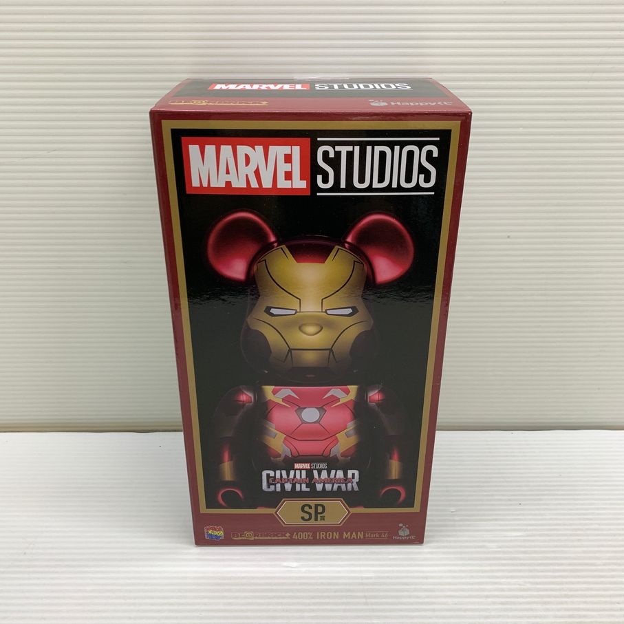 ハッピーくじ MARVEL BE@RBRICK SP賞 400% アイアンマン 中古品】 Happyくじ MARVEL STUDIOS BE@RBRICK SP賞 BE@RBRICK 400