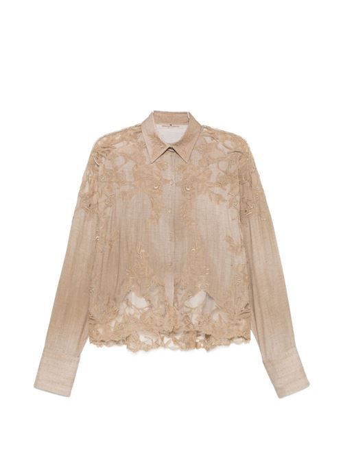ERMANNO SCERVINO 刺繍シャツ 送料無料
