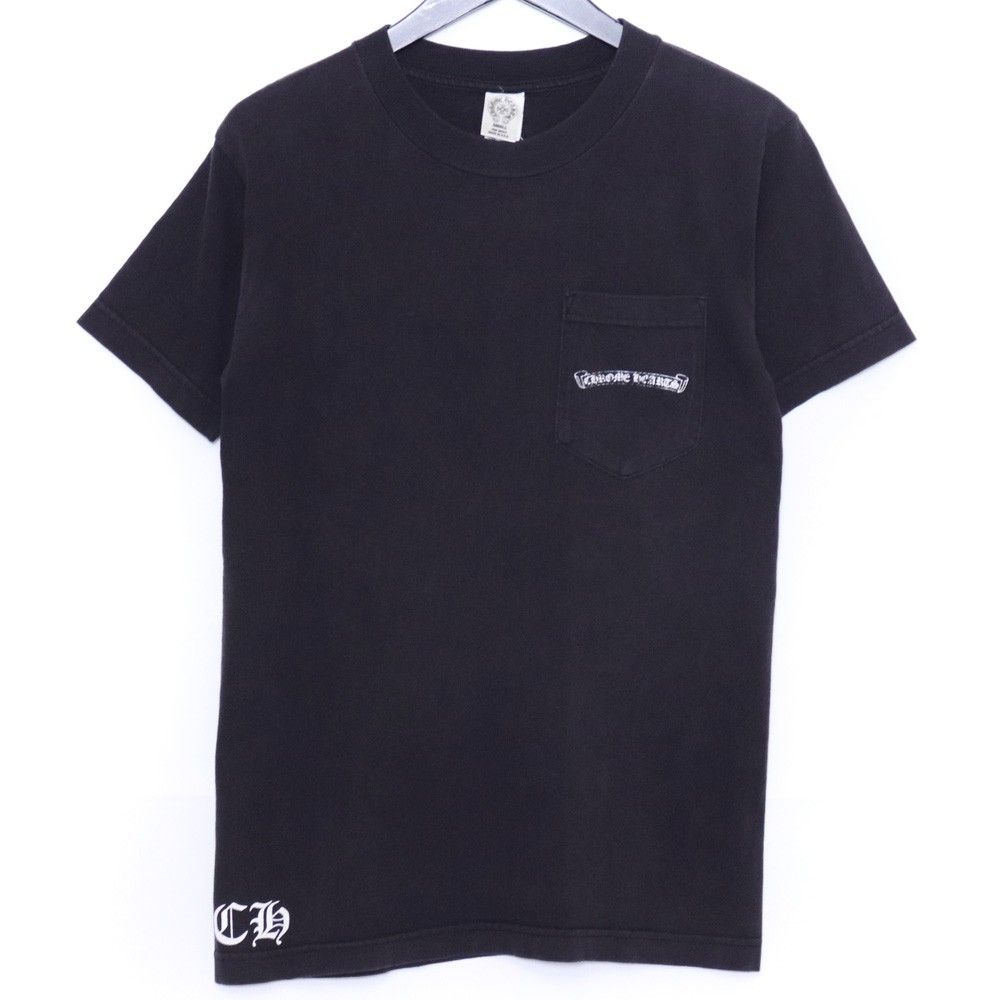 CHROME HEARTS オールド アーチロゴ スクロールラベル ポケットTシャツ