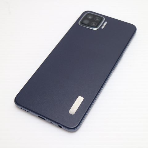 新品同様 SIMフリー OPPO A73 ネービーブルー 即日発送 スマホ 白ロム