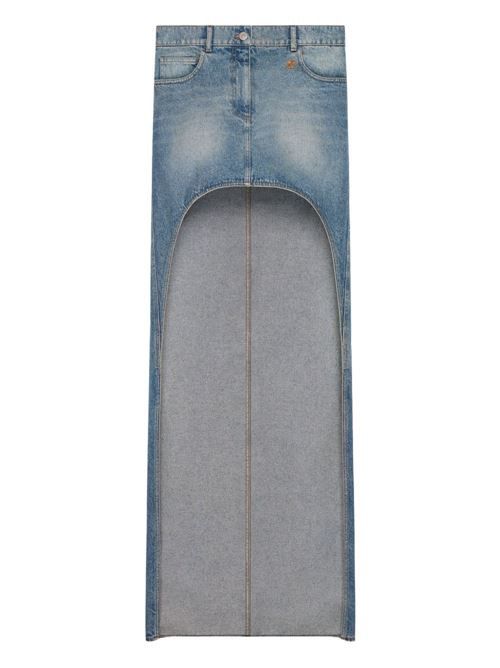 COURRÈGES デニムコットンスカート 送料無料