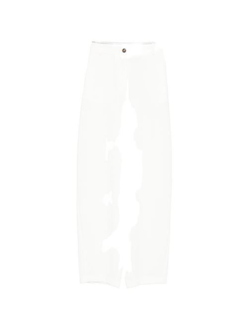 ELISABETTA FRANCHI ワイドレッグパンツ 送料無料
