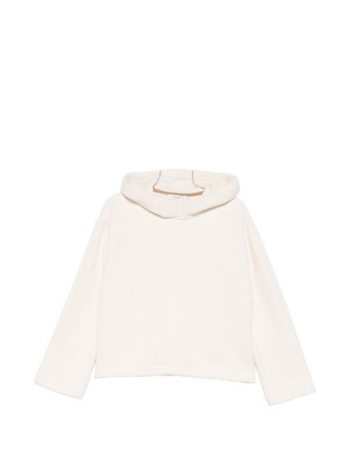 MAX MARA ロゴ コットン フーディ 送料無料