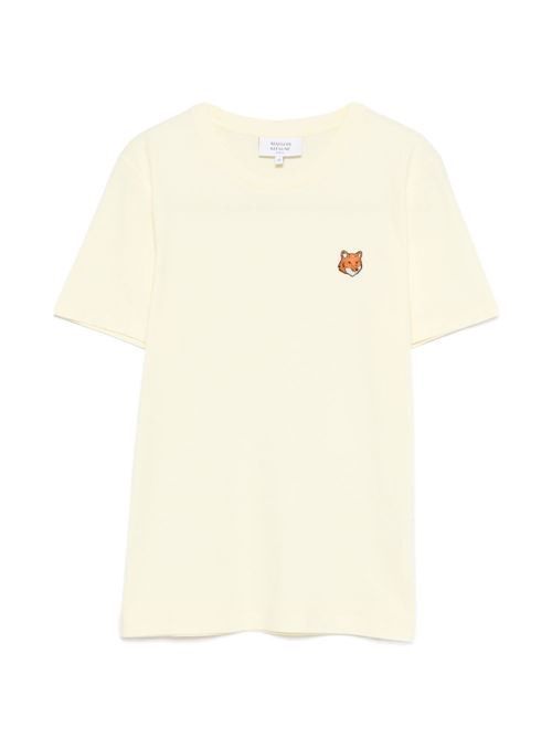 MAISON KITSUNE' FOX HEAD コットン Tシャツ 送料無料