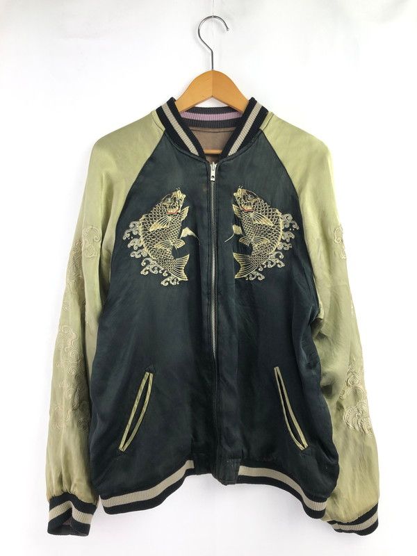【現状渡し品】 花旅楽団 ハナタビ ガクダン SOUVENIR JACKET 鬼若丸の鯉退治 スーベニア ジャケット ライトアウター 【145-260716-rt-13-tagh】 12,705円
