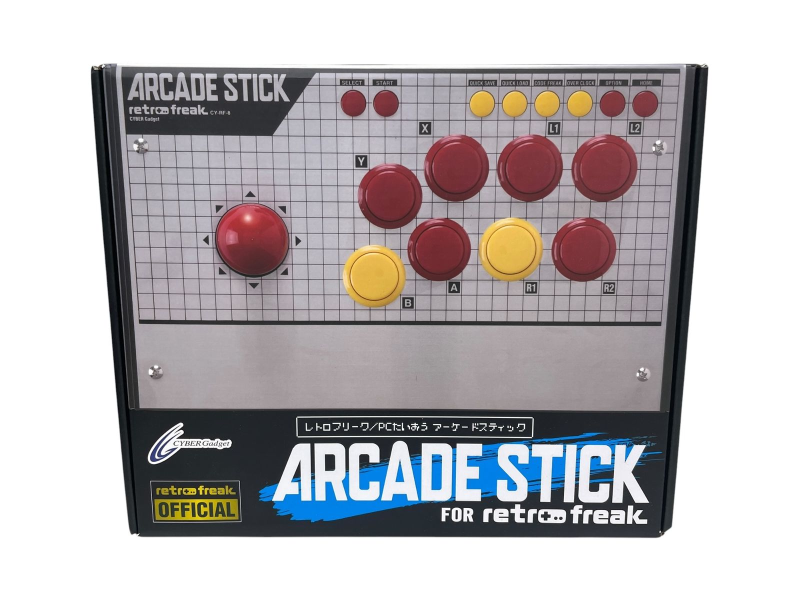 CYBER ARCADE STICK レトロフリーク SV-Bランク - メルカリ