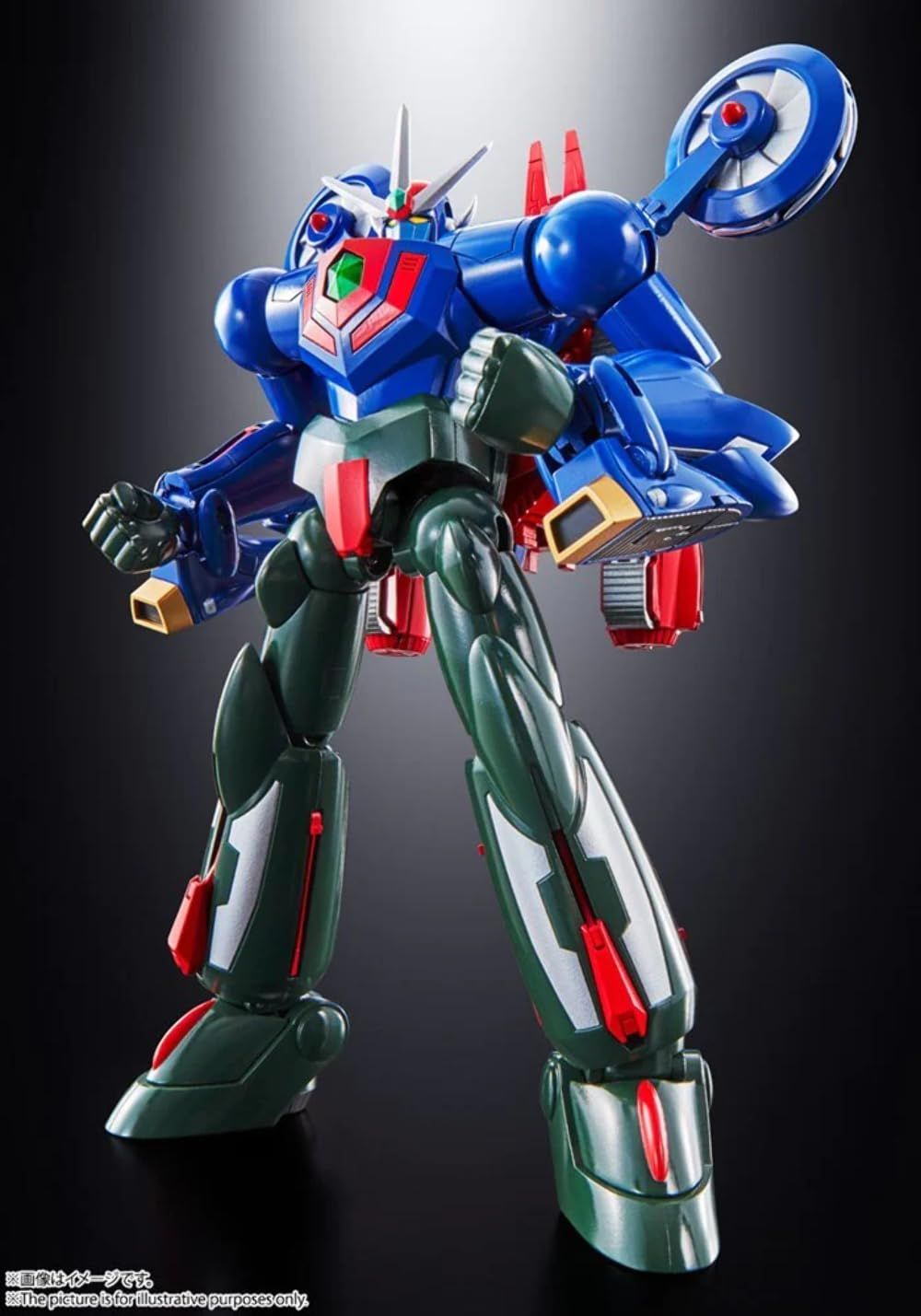TAMASHII NATIONS 超合金魂 GX-96 ゲッターロボ號 約180mm ABS&ダイキャスト&PVC製 塗装済み可動フィギュア
