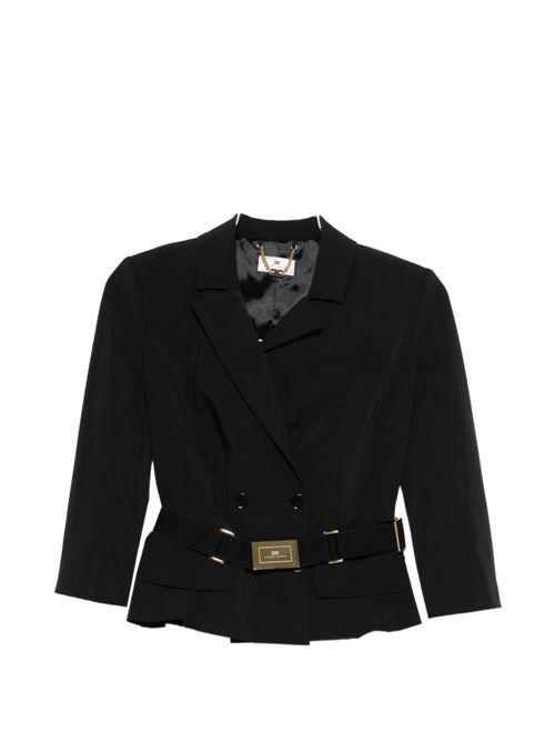 ELISABETTA FRANCHI エリザベッタ フランキ ベルテッド ダブルジャケット 送料無料