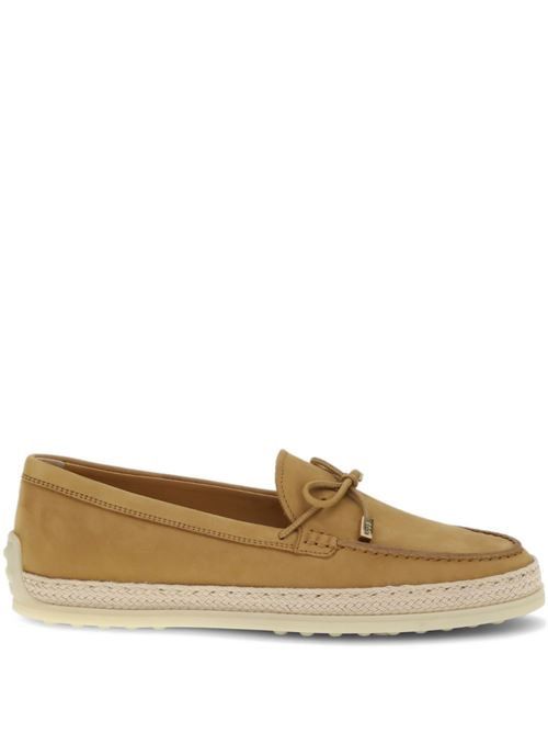 TOD'S スエードレザーローファー 送料無料