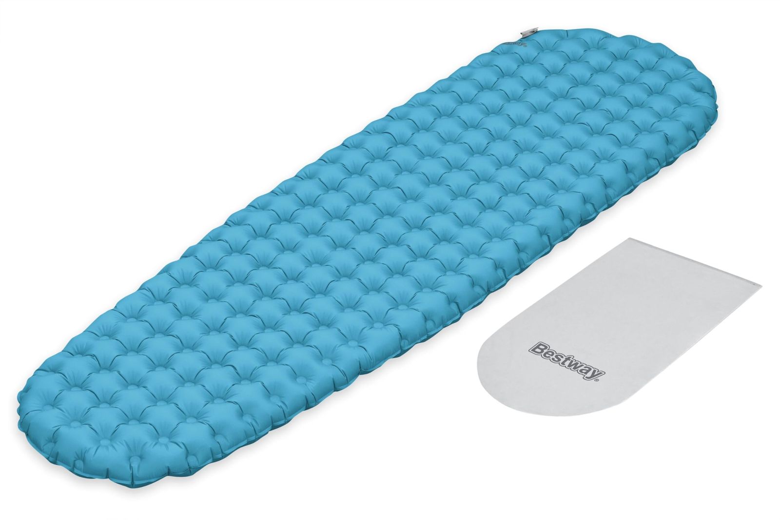 Bestway AlpineLite マミー型 エアマット 断熱 R値 7.6 軽量 664グラム キャンプマット レギュラーサイズ 1.83m x 51cm x 7.5cm 69612pms a0a8317e