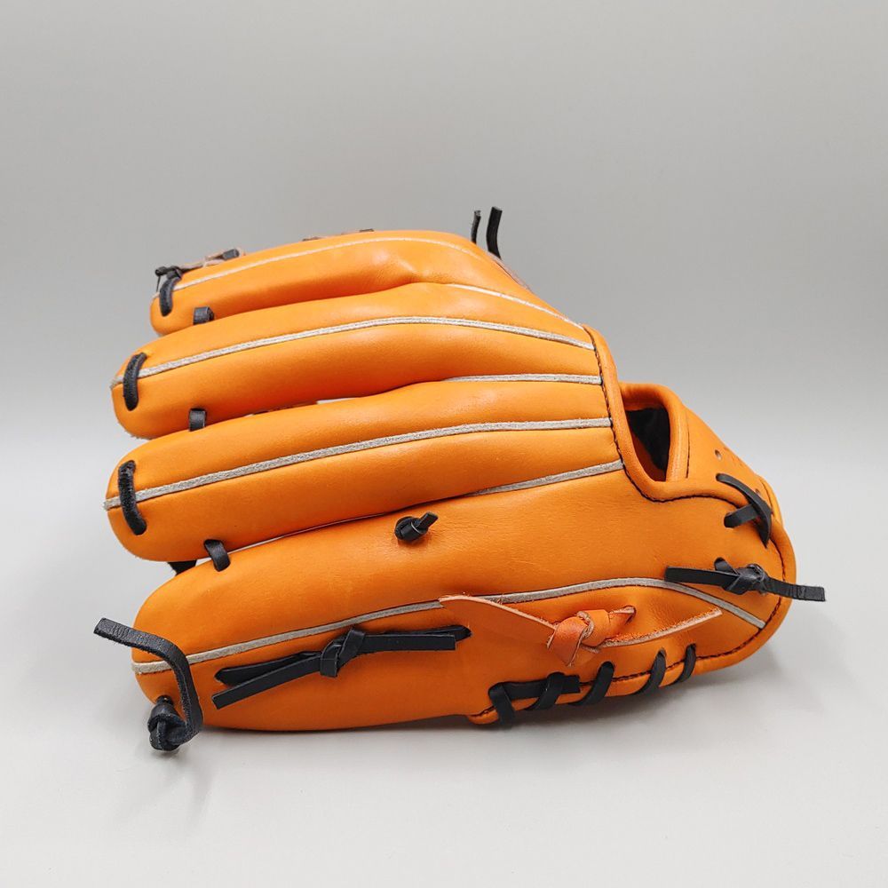 クリーニング済み (高校野球対応)】 ミツワタイガー 硬式グローブ / 内