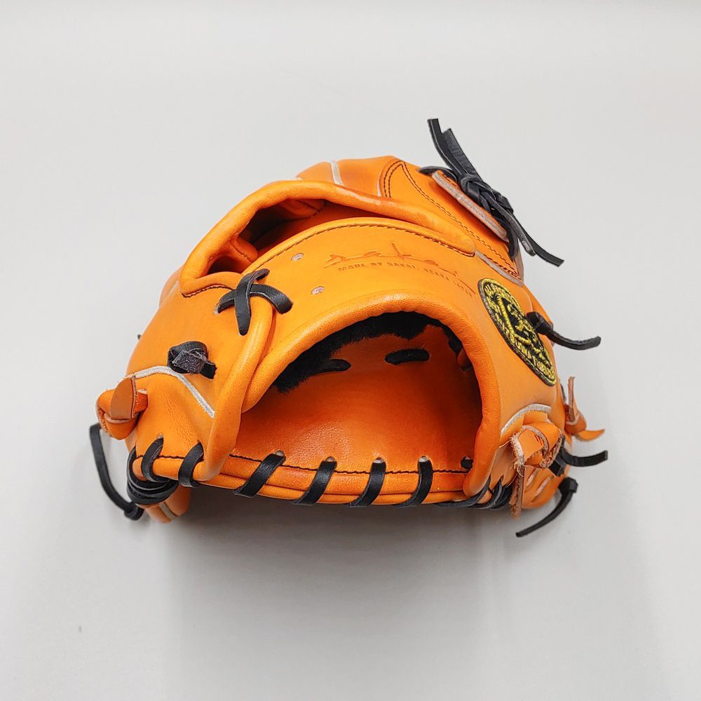 クリーニング済み (高校野球対応)】 ミツワタイガー 硬式グローブ / 内