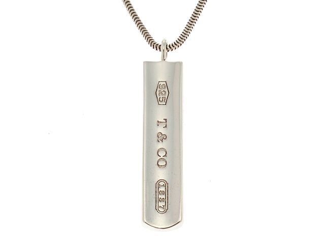 TIFFANY&Co. ティファニー 1837バーNC/SV/12.6g ネックレス シルバー925 SV925 シルバー レディース【中古】433