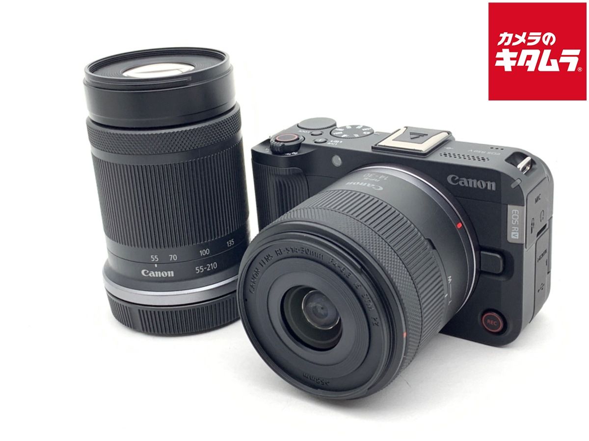 【中古】 【良品】 キヤノン EOS R50 V ダブルズームキット ブラック