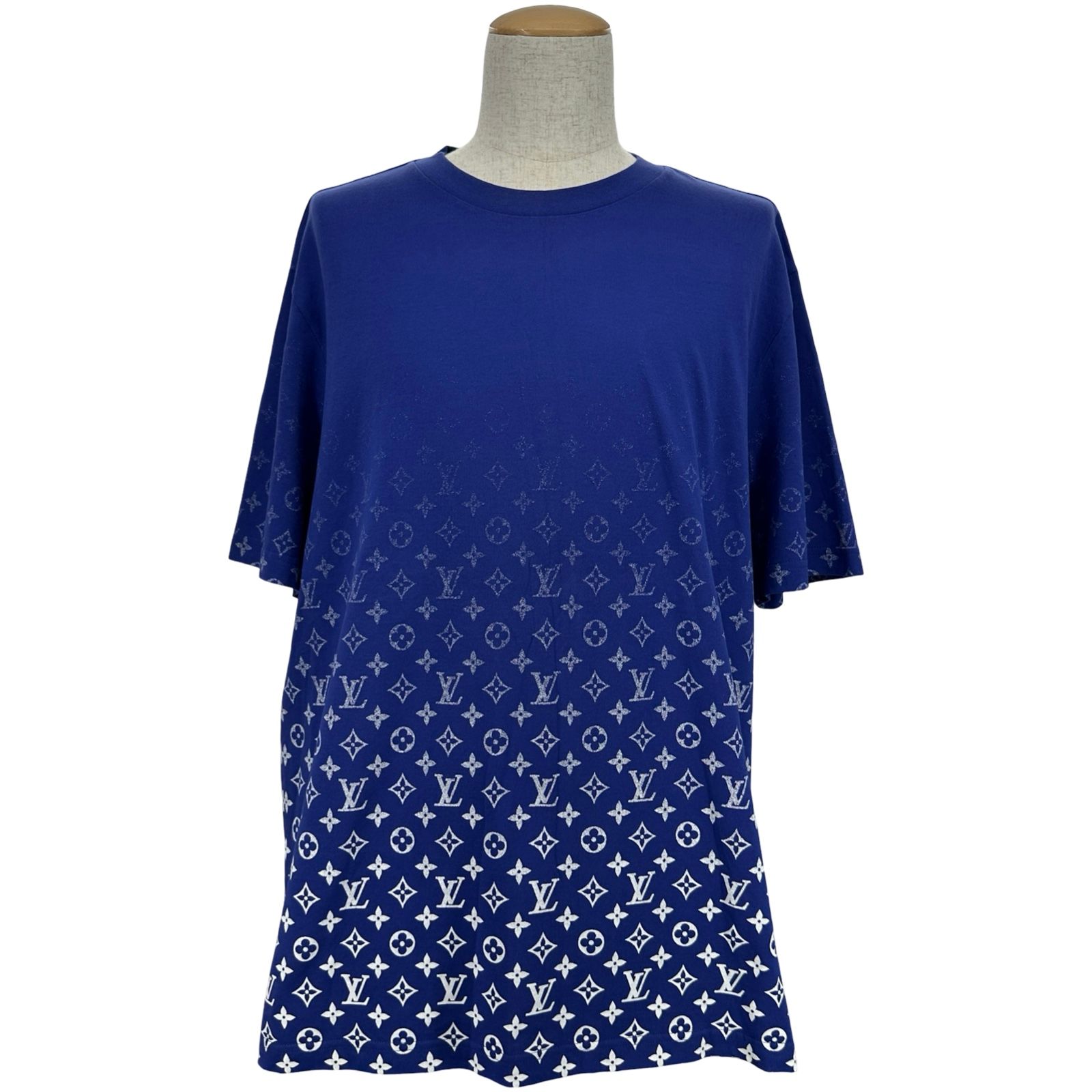ルイヴィトンLOUIS VUITTON モノグラム　タオリング半袖Tシャツ ルイ・ヴィトン LOUIS VUITTON モノグラムグラディエントTシャツ