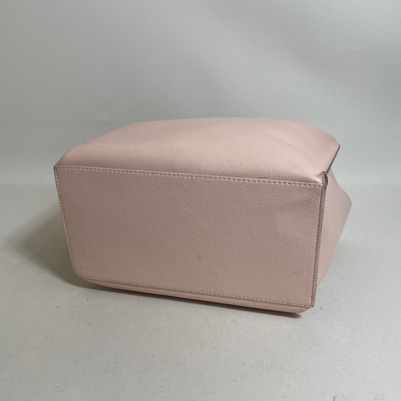 2607-27｜フルラ トートバッグ レザー ピンク - メルカリ