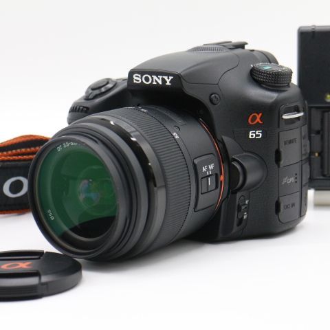 【良品】SONY ソニー ミラーレス一眼 α65 ボディ SLT-A65V LE2028655