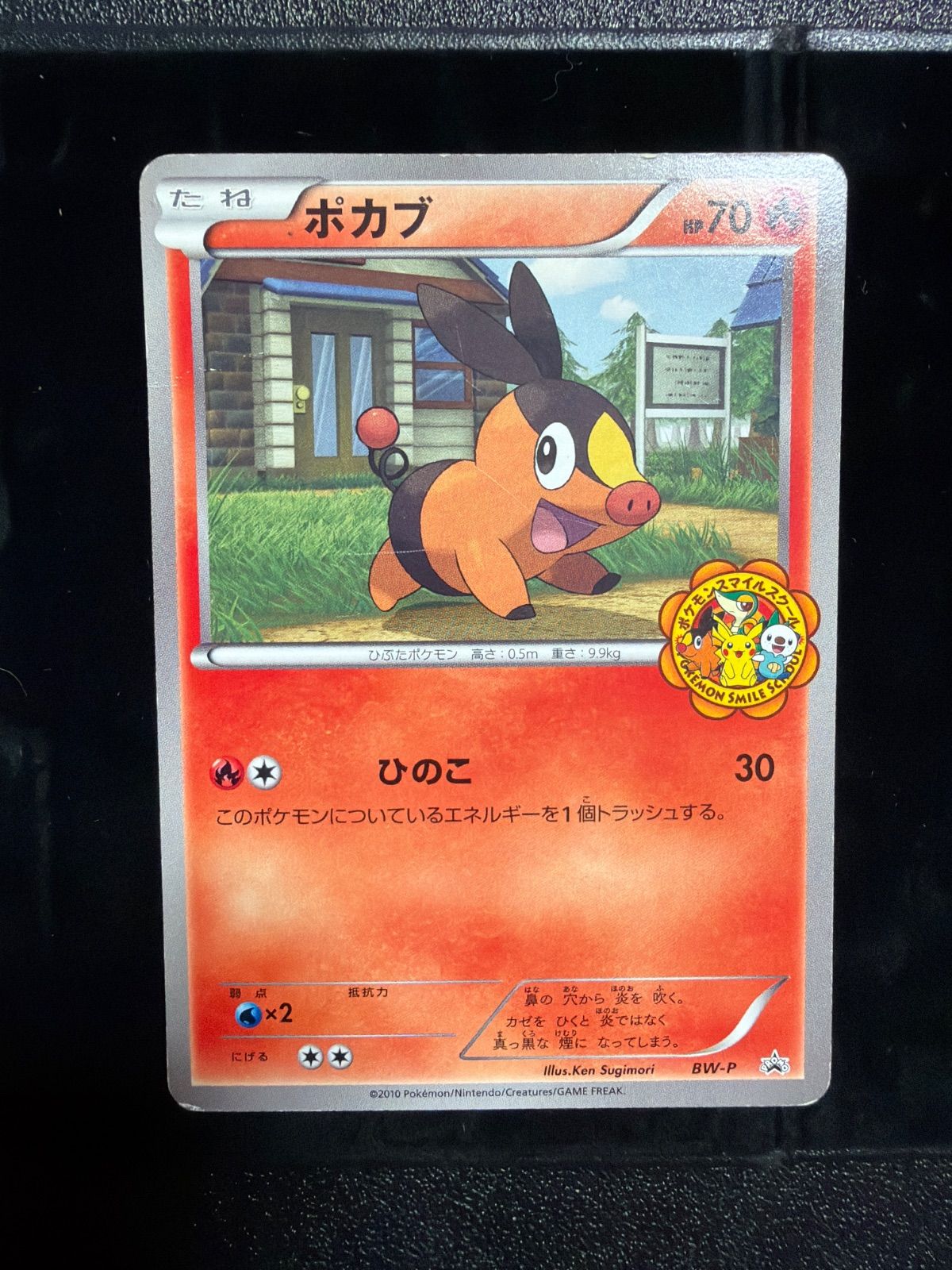 ポカブ ポケモンスマイルスクール bw-p promo プロモ - メルカリ