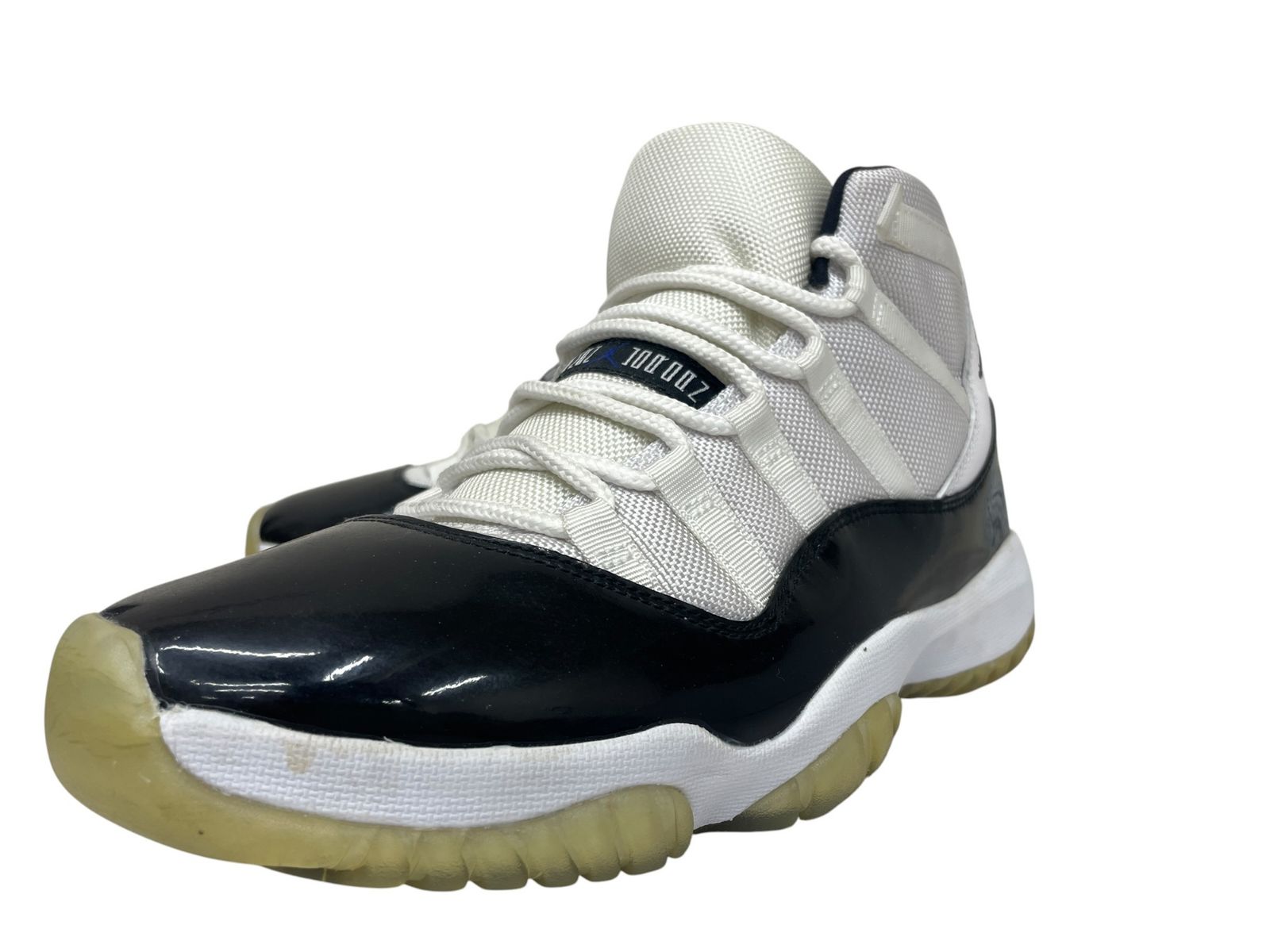 NIKE (ナイキ) Air Jordan 11 Retro Concord エアジョーダン11 レトロ コンコルド ハイカットスニーカー 378037-107 27cm US9 ブラック×ホワイト メンズ/049