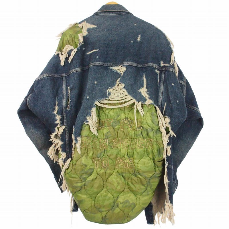 ミハラヤスヒロ MIHARA YASUHIRO 25AW DOUBLE LAYERED DENIM JACKET