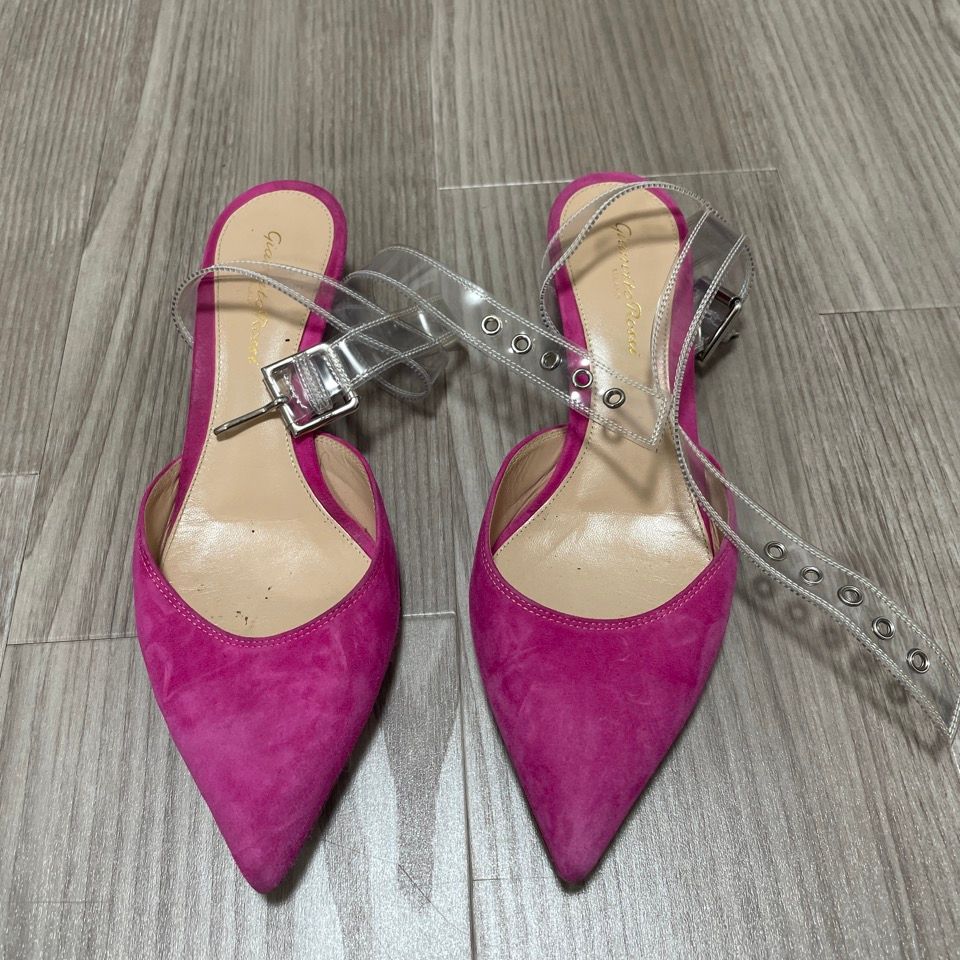 233486】＜訳あり品＞ Gianvito Rossi ジャンヴィトロッシ パンプス