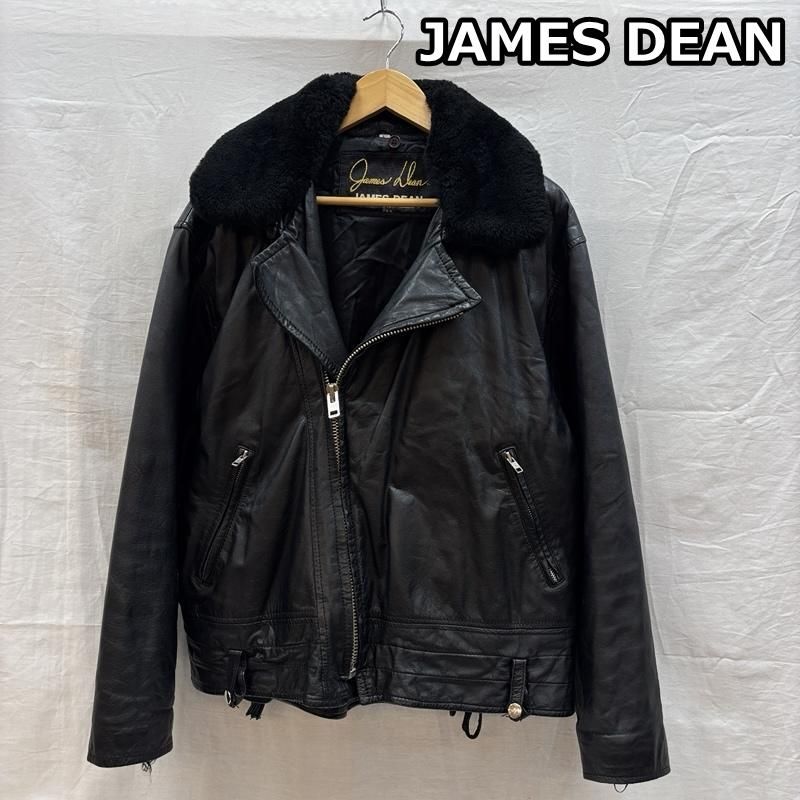古着 JAMES DEEN ジェームスディーン 牛革 レザー ダブル ライダース ジャケット メンズ L ISItems【USED】【古着】【中古】50163579