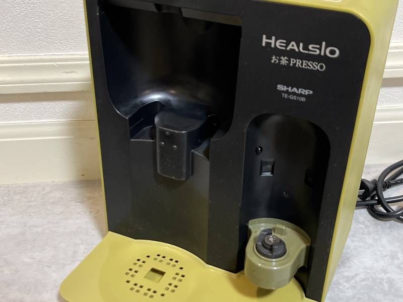 SHARP HEALSIO ヘルシオ TE-GS10B お茶PRESSO お茶メーカー - メルカリ