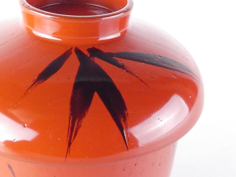 北村葵春「朱塗竹節形 小吸物椀」5客 共箱 保証品 茶道具 (B-2) - メルカリ