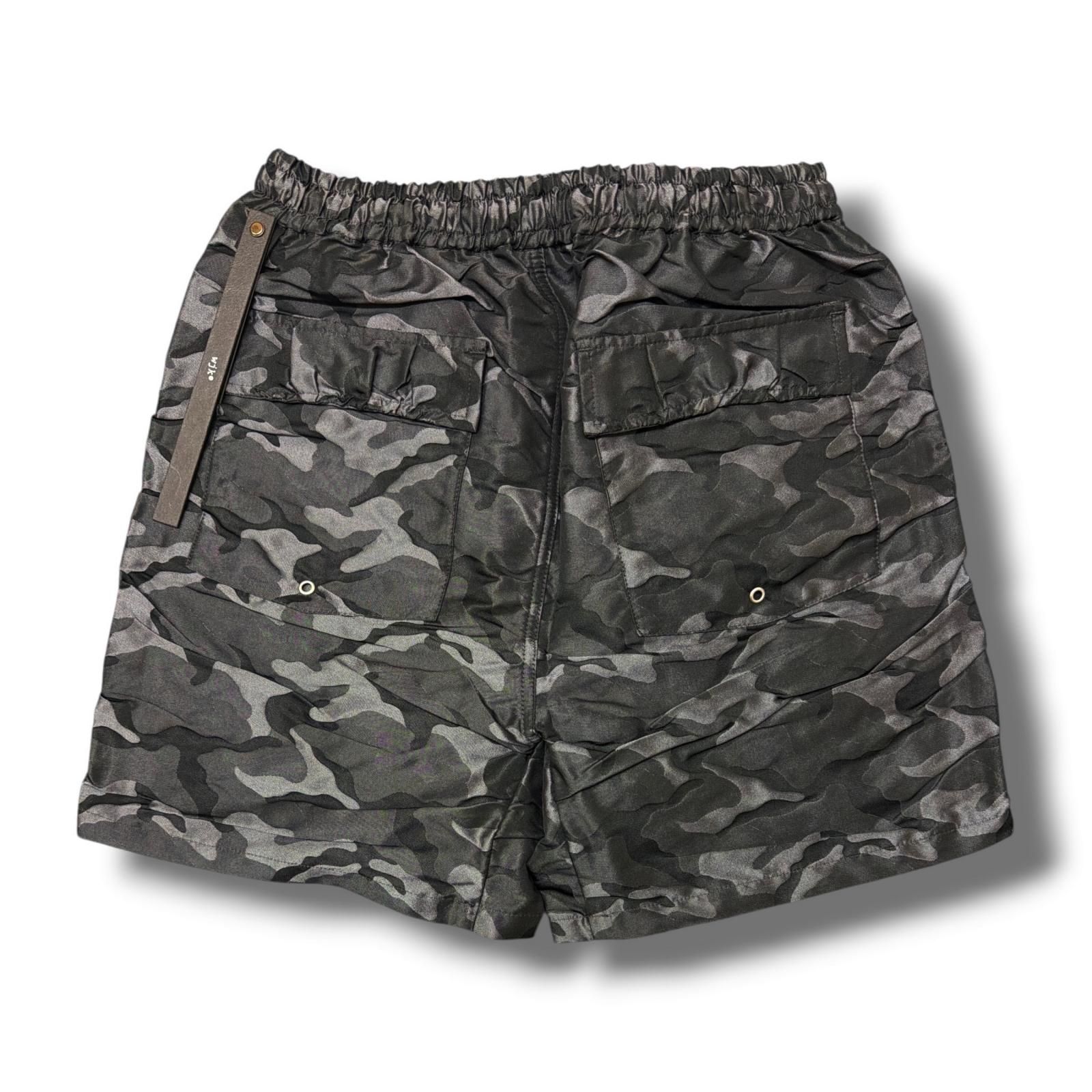 参考上代28600円 未使用 wjk camo jacquard shorts カモ ショート
