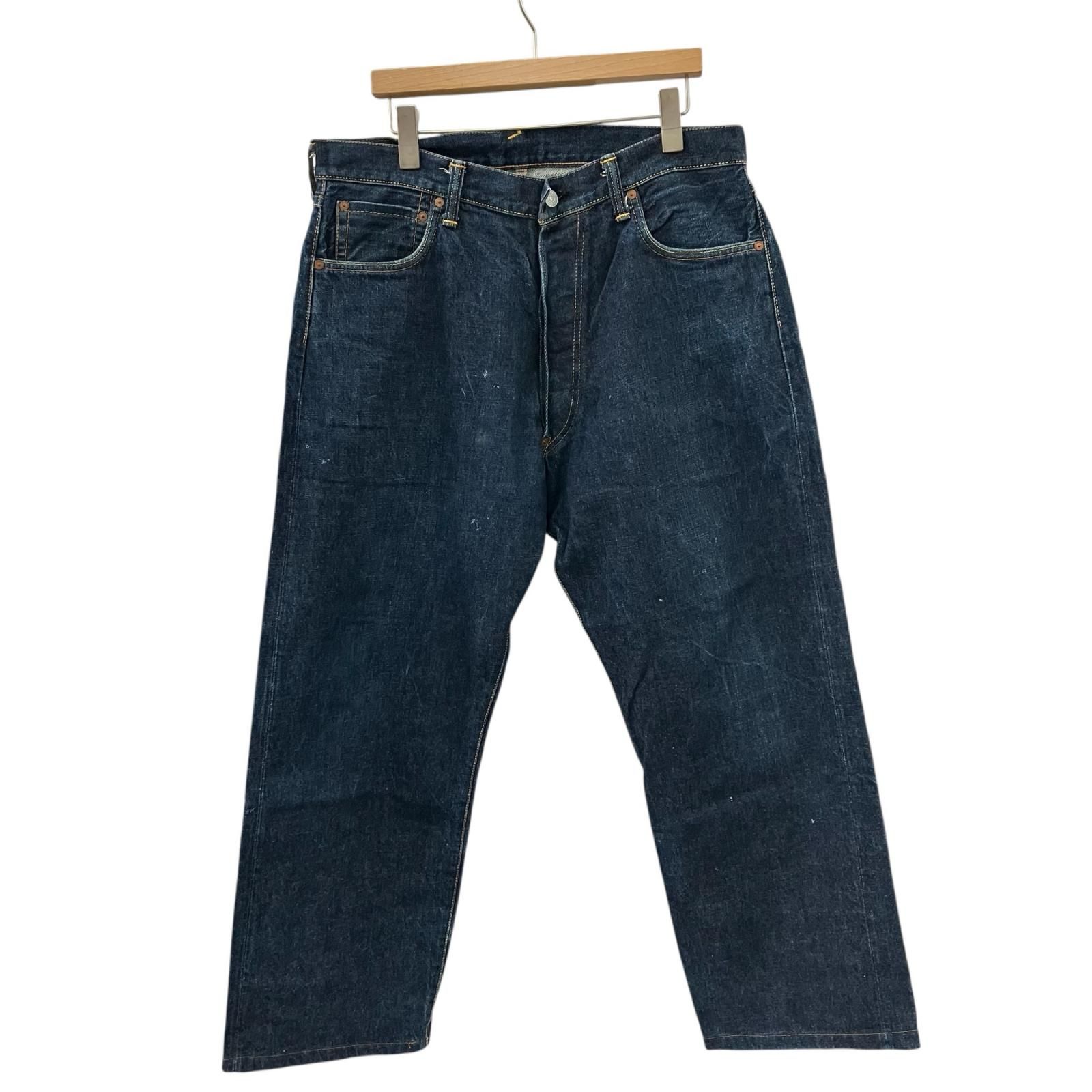186004 現状品 EVISU エヴィス ビッグカモメ 大黒 デニムパンツ 36×35
