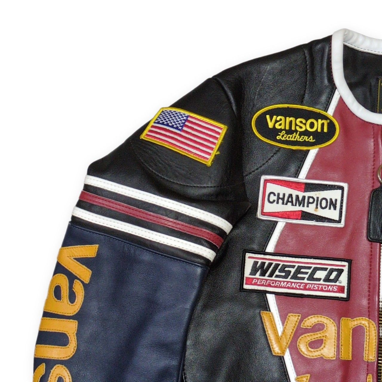 VANSON バンソン STAR LEATHER JACKET シングルレザーライダース