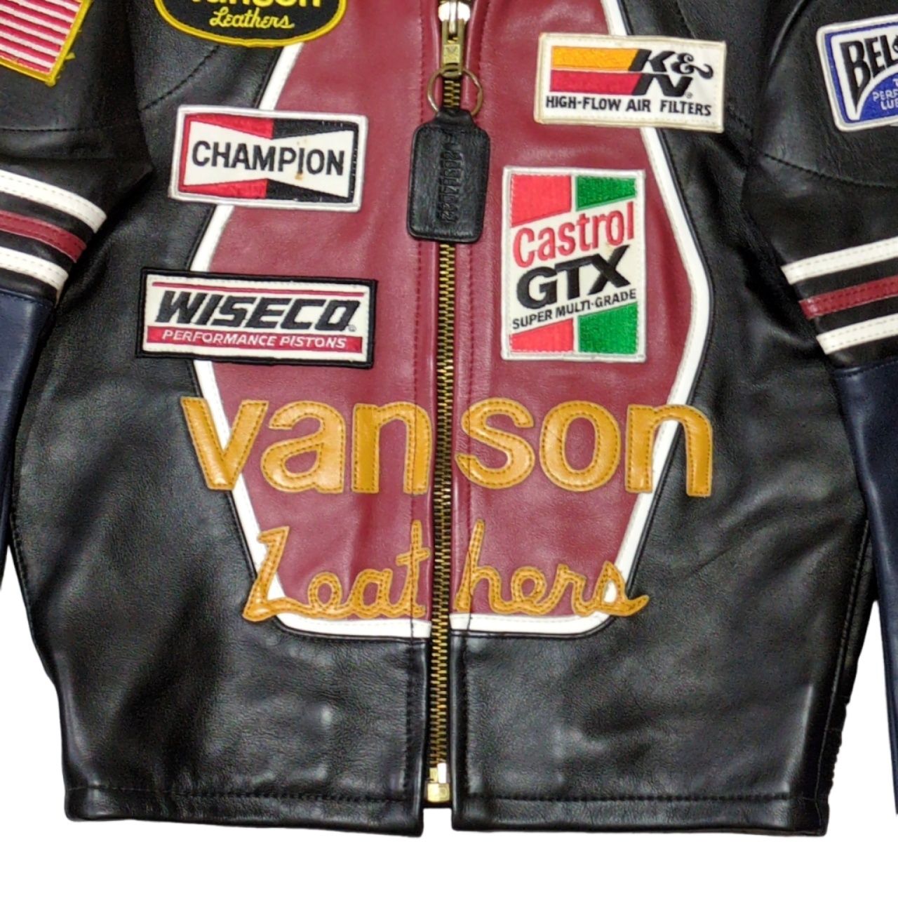 VANSON バンソン STAR LEATHER JACKET シングルレザーライダース
