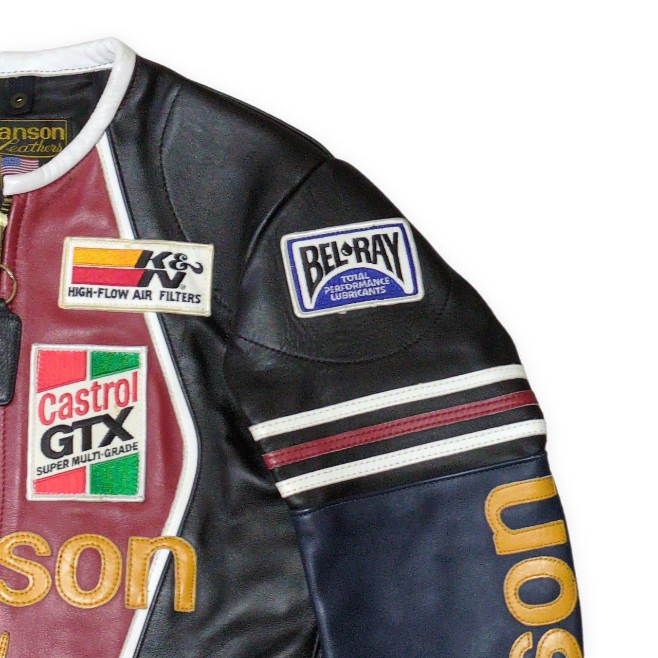 VANSON バンソン STAR LEATHER JACKET シングルレザーライダース