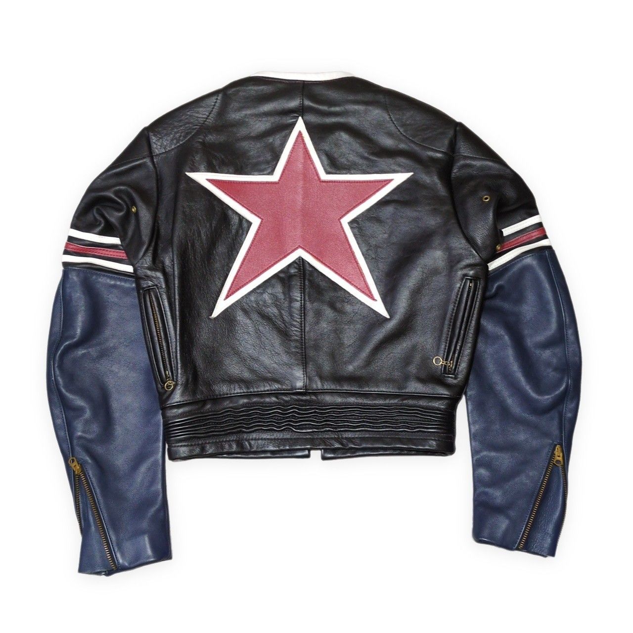 VANSON バンソン STAR LEATHER JACKET シングルレザーライダース 