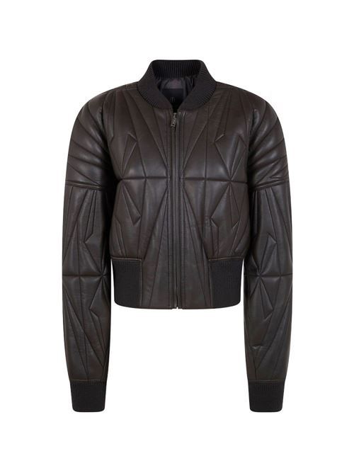 MONCLER + RICK OWENS レザー ボンバー ジャケット 送料無料