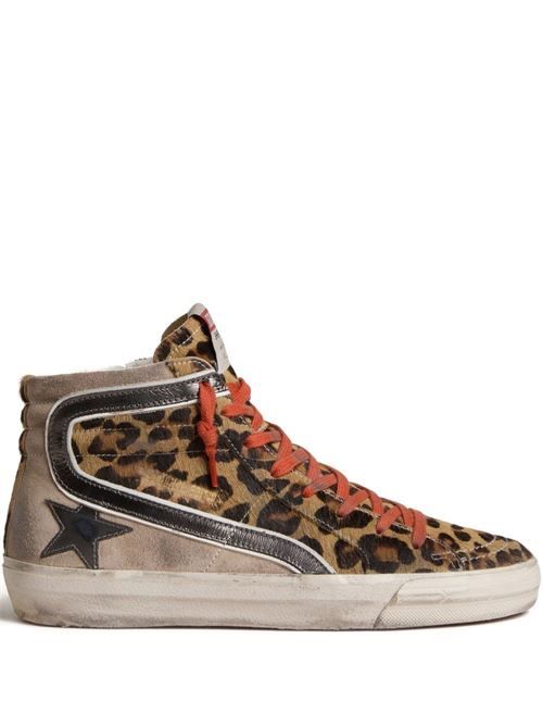 GOLDEN GOOSE スライド レザー スニーカー 送料無料
