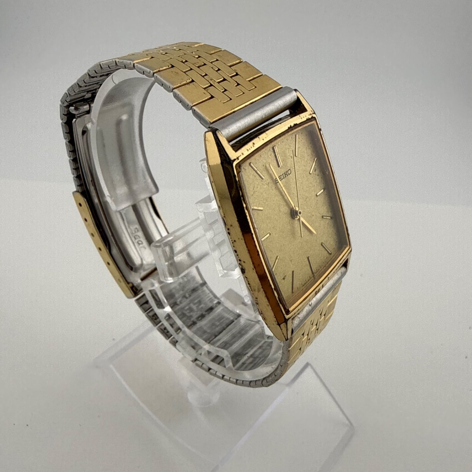 SEIKO 9021-5340 セイコー スクエア メンズ 腕時計 クォーツ 稼働品