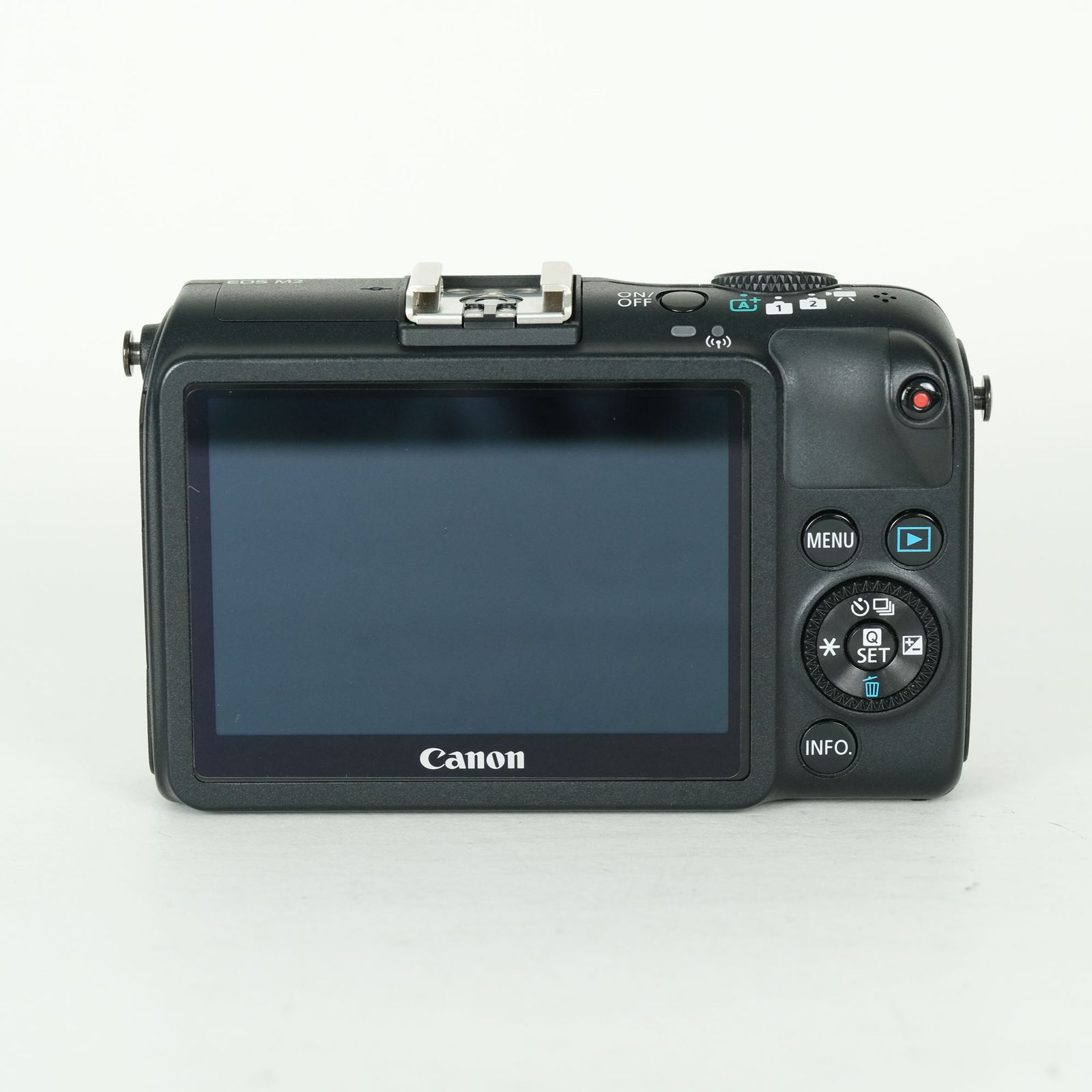 [美品 | フラッシュ付] Canon EOS M2 ボディ ブラック | ミラーレス一眼カメラ