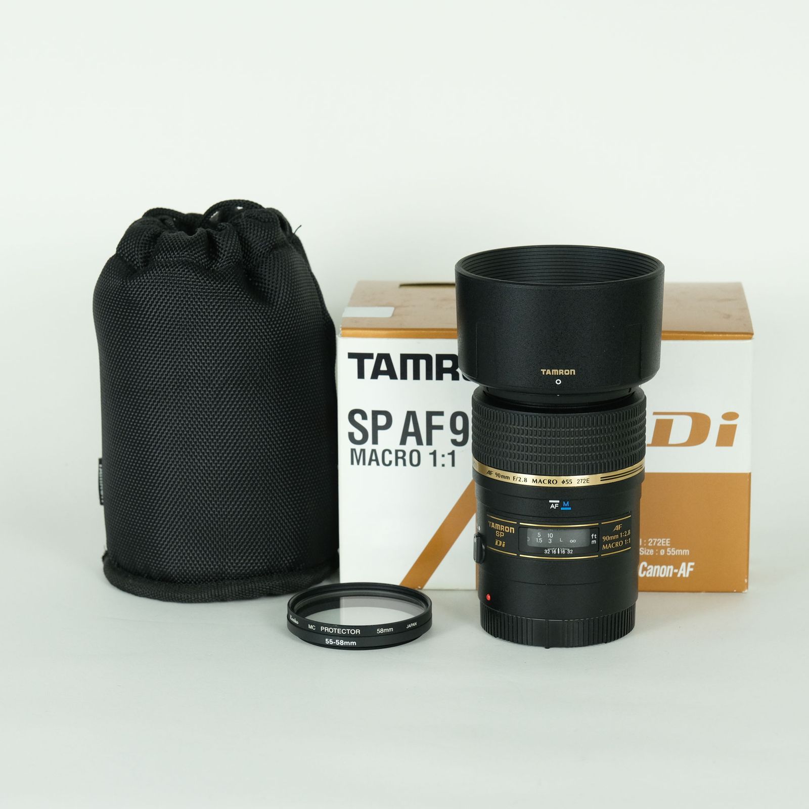 [美品 | フィルター付] TAMRON SP AF90mm F/2.8 Di MACRO1:1（Model 272E）[キヤノンEF用] | Canon EFマウント 17,280円