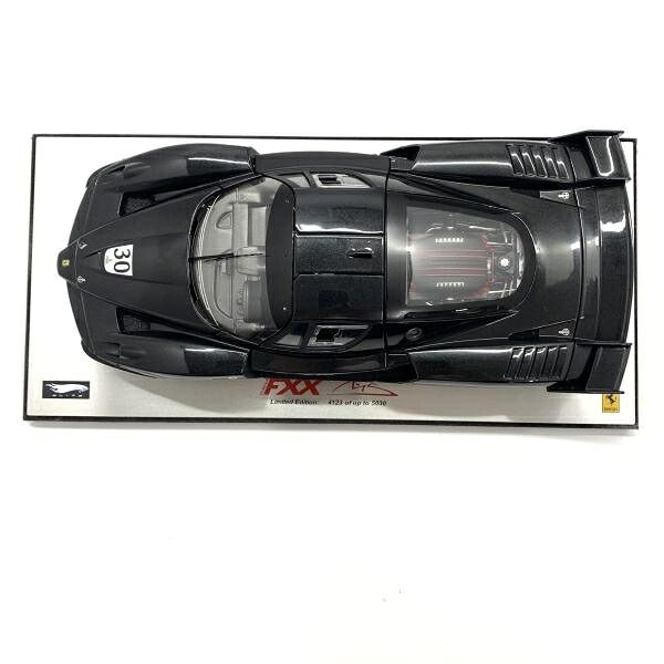 中古】マテル 1/18 フェラーリ FXX M.シューマッハ仕様(ブラック) Hot