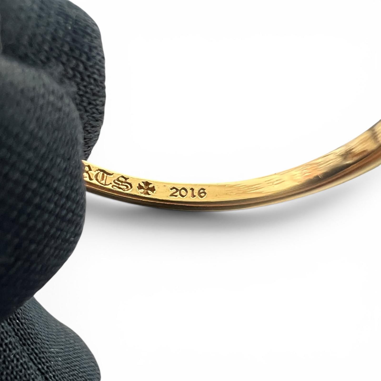 CHROME HEARTS 極美品 クロムハーツ BBBLGM WEDDING RING バブルガム