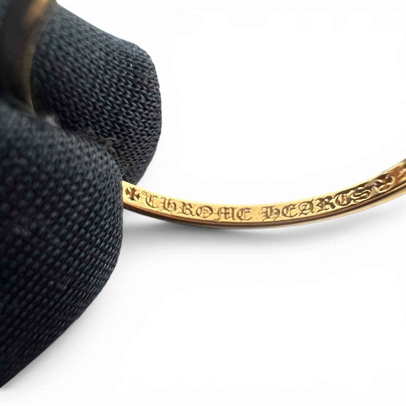 CHROME HEARTS 極美品 クロムハーツ BBBLGM WEDDING RING バブルガム