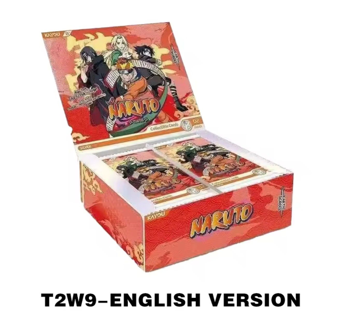 KAYOU NARUTO Earth Scroll-002 ナルトカードBOX英語版シュリンク付き