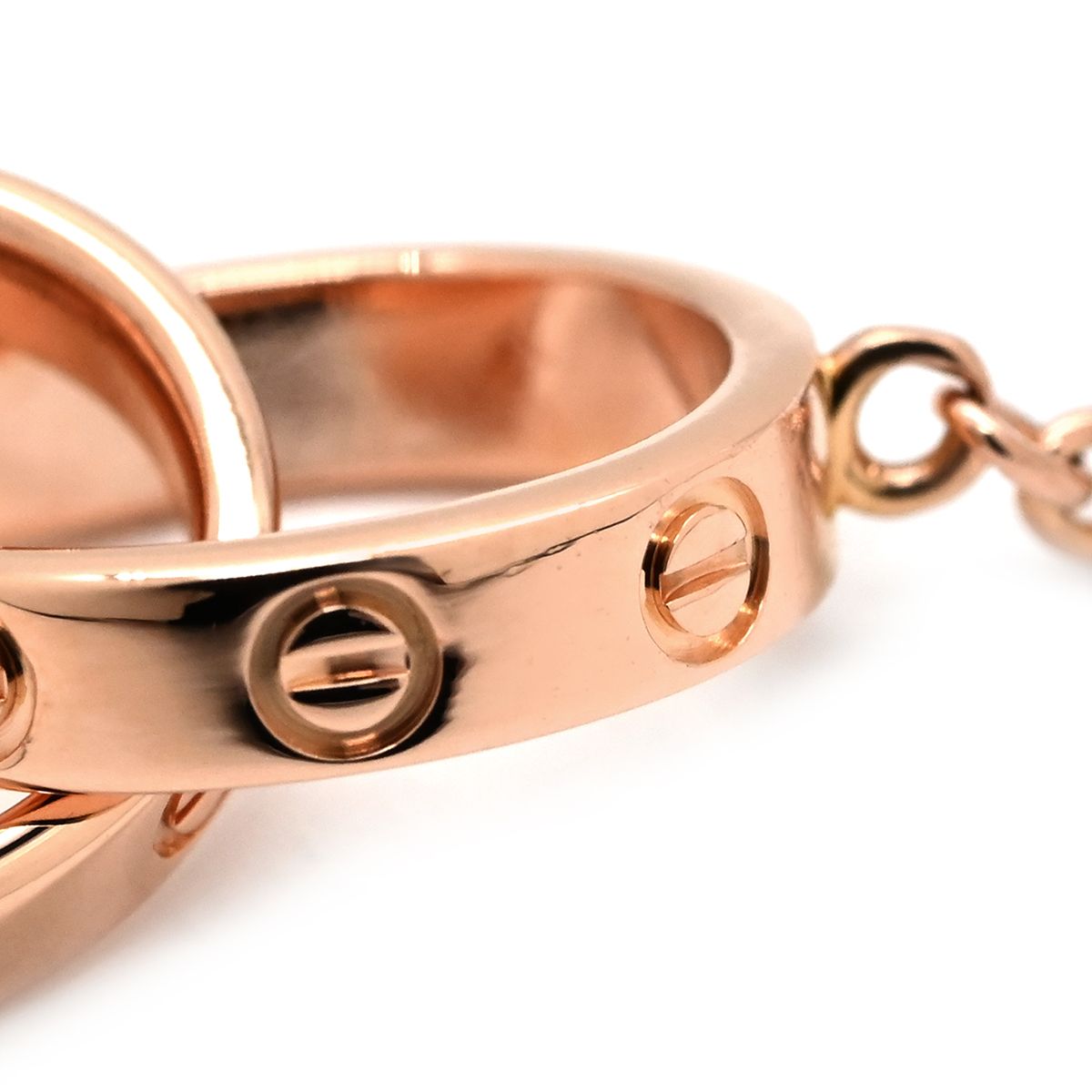 カルティエ Cartier ブレスレット ベビーラブ ピンクゴールド 750 18金 PG RG ローズゴールド B6027000【中古】