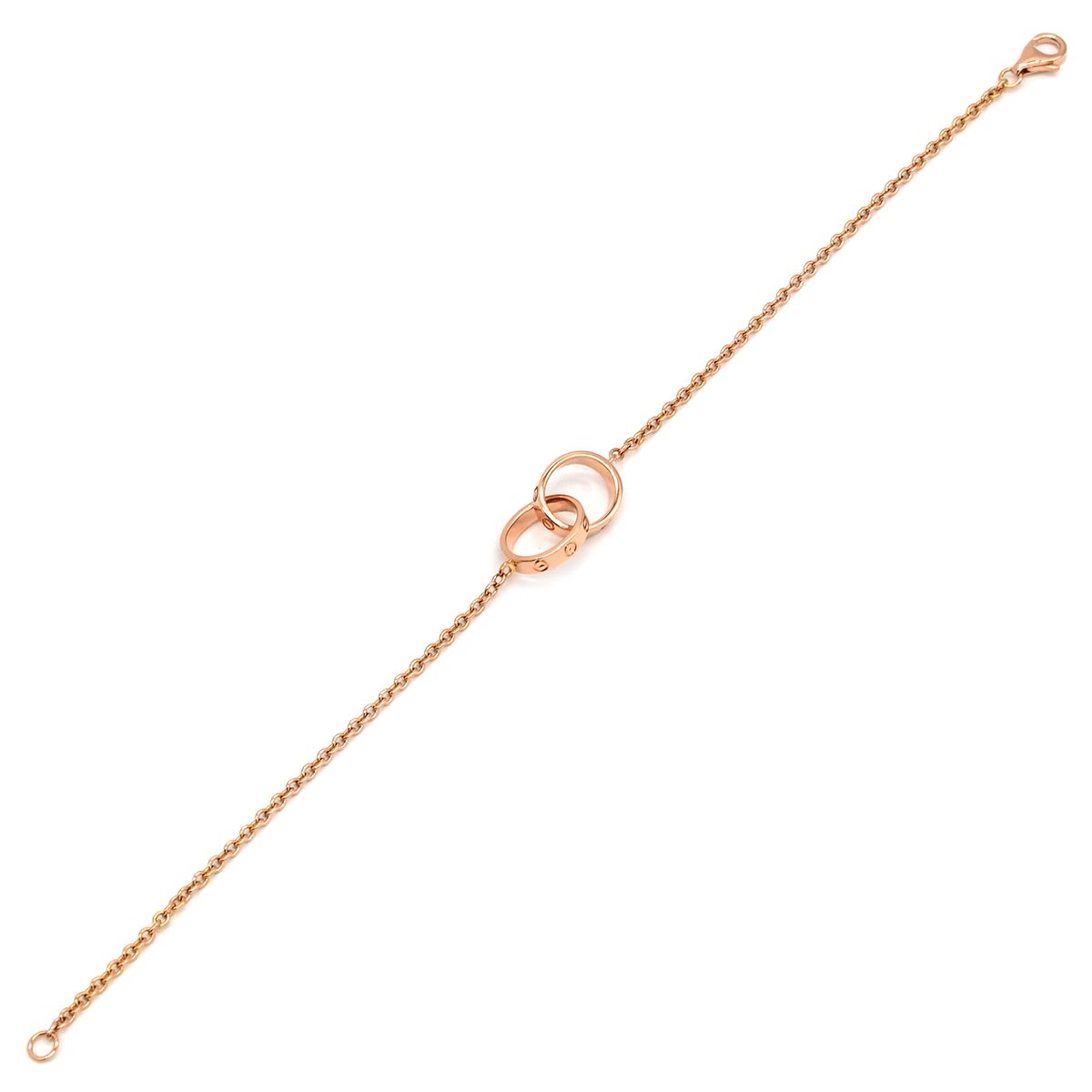 カルティエ Cartier ブレスレット ベビーラブ ピンクゴールド 750 18金 PG RG ローズゴールド B6027000【中古】