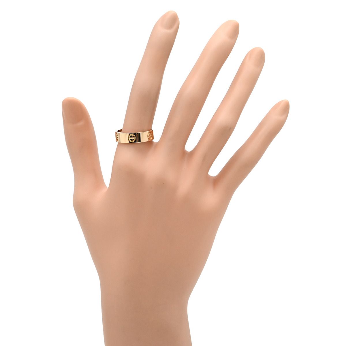 カルティエ LOVEリング クリスマス限定 #57 17号 Cartier PG カルティエ Cartier リング 指輪 ラブリング ピンクゴールド #57(JP17