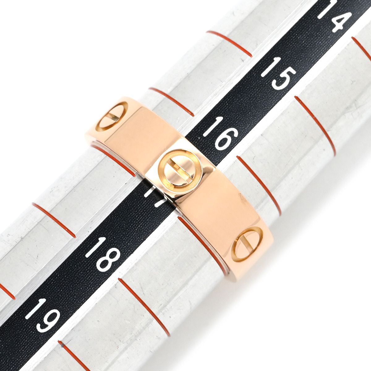カルティエ Cartier リング 指輪 ラブリング ピンクゴールド #57(JP17