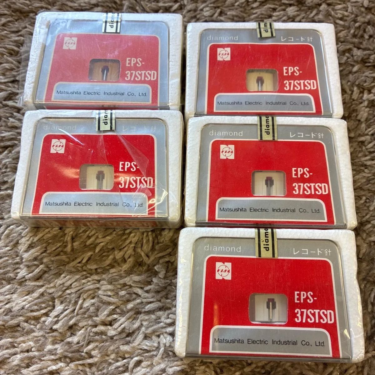 未使用品 diamond レコード針 EPS-37STSD 5個セット - メルカリ