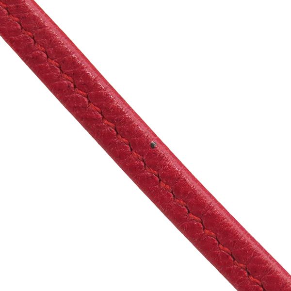 エルメス HERMES ショルダーバッグ サックアマリス クシュベル レッド×イエロー×ブラック ゴールド金具 トランペット ヴィンテージ ○S【中古】